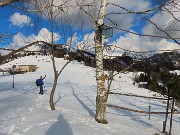 28 Dal roccolo via per i pratoni innevati di Cascina Vecchia